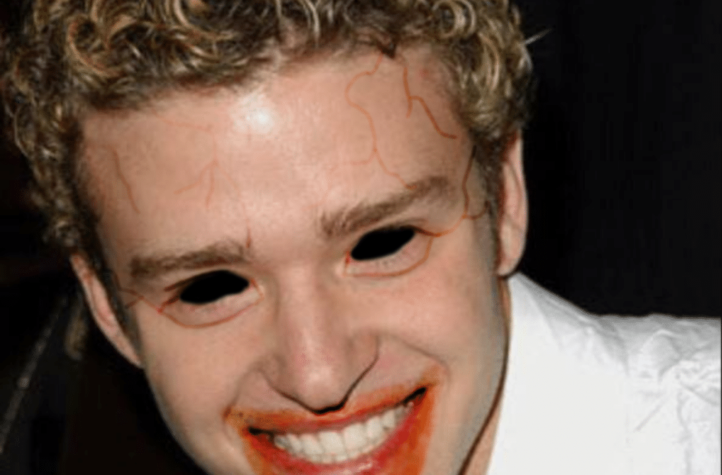 its gonna be may meme timerlake may fear scary demon justin