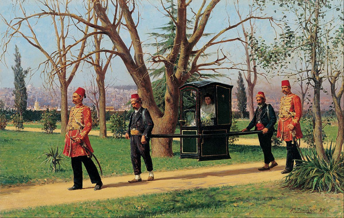 Reduce Your Carbon Footprint With A Palanquin by Tom Reimann