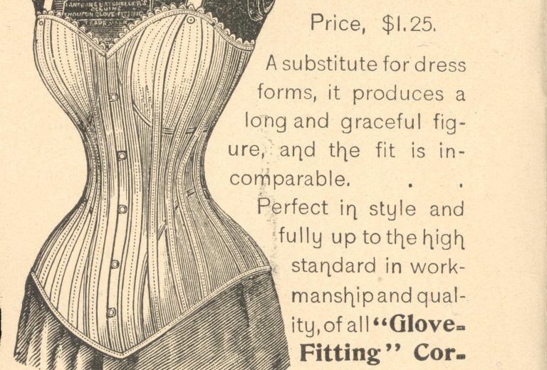 Thomson glove-fitting corset