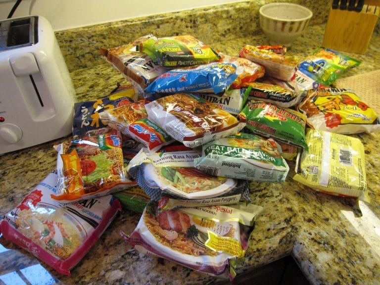 adventurous ramen garnishes