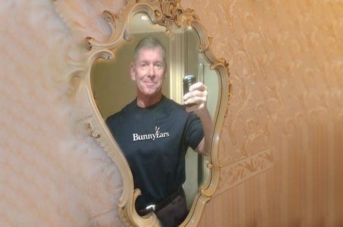 Vince McMahon's mirror