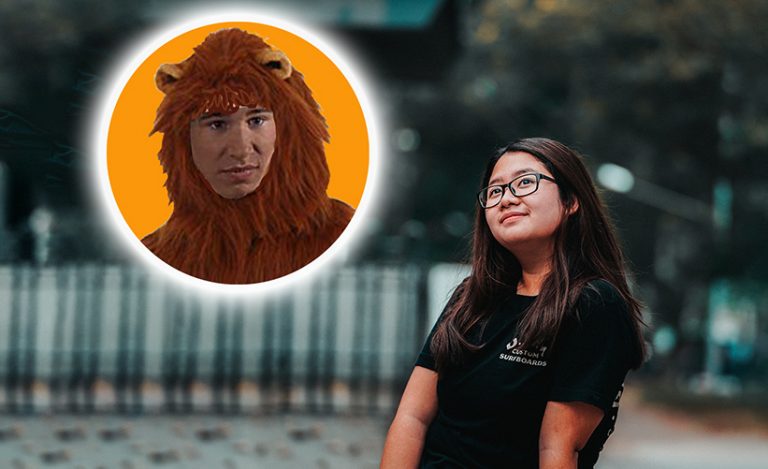 JTT In A Lion Costume