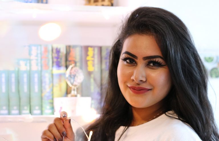 organize your bookshelves by color