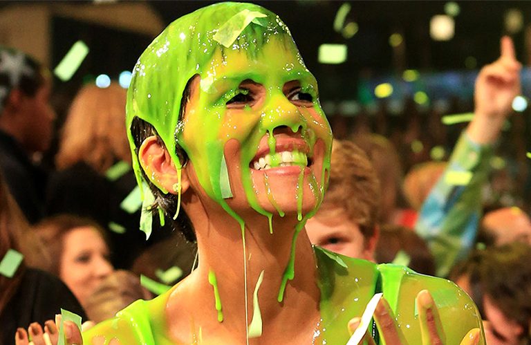 getting slimed