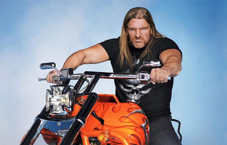 Triple H's Long Hair